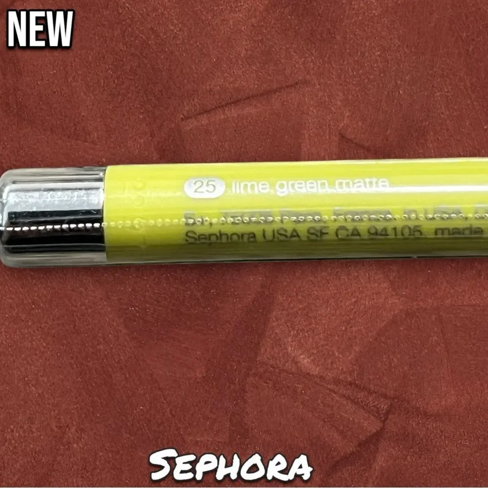 New Sealed SEPHORA COLLECTION Ultimate Gel Waterproof Eyeliner Pencil - 25 lime
